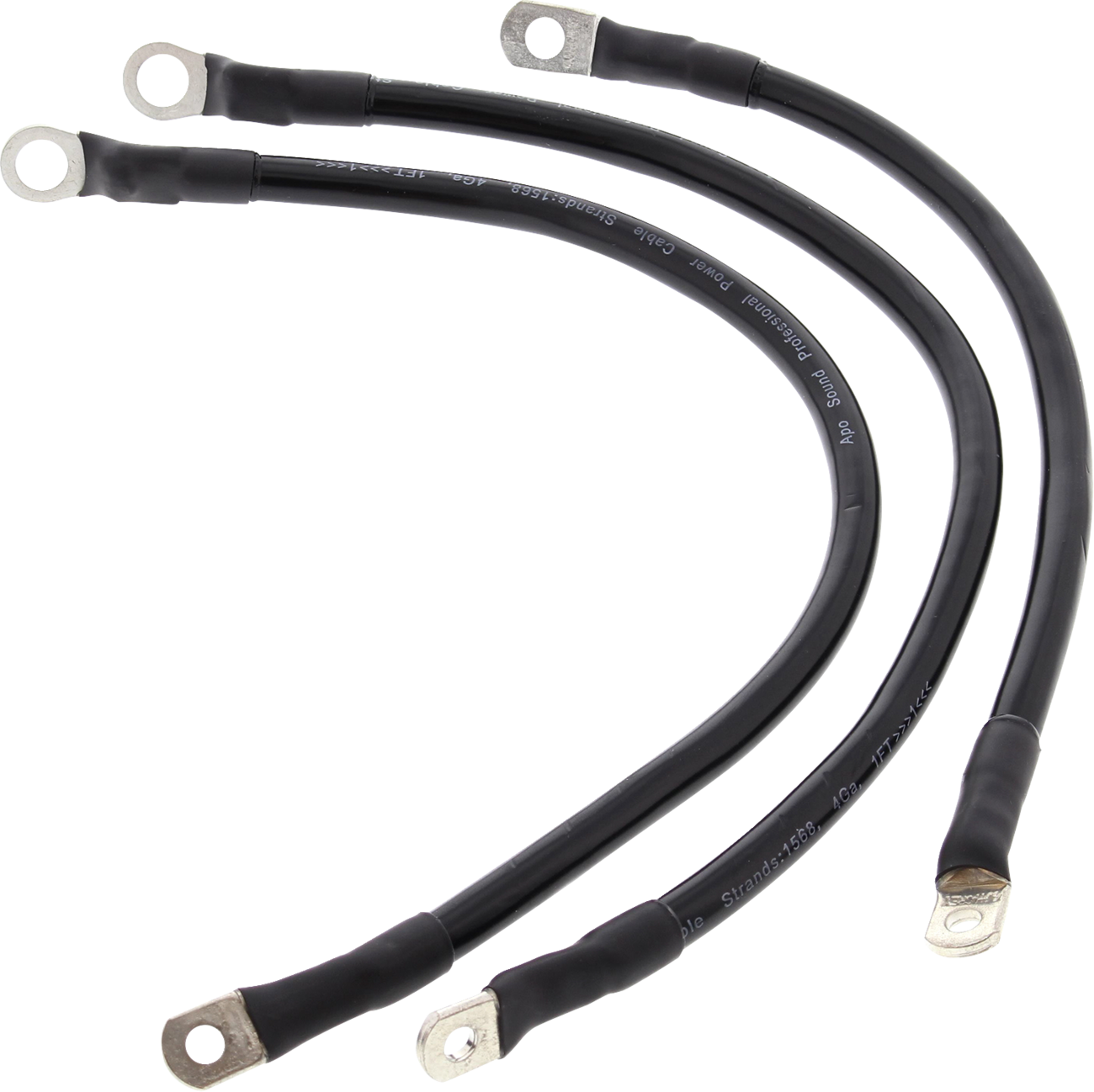 BATTERY CABLE KIT BLACK