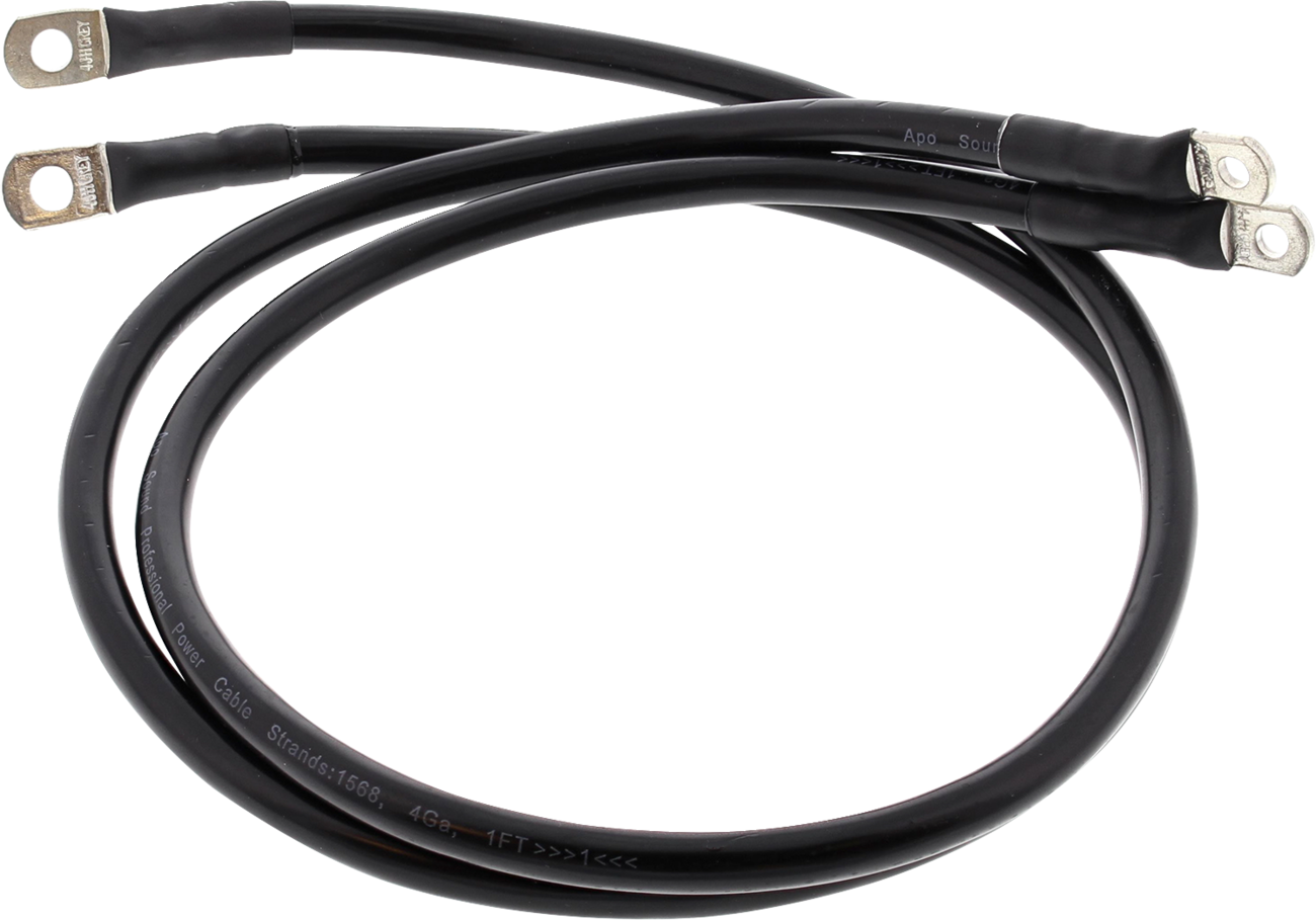 BATTERY CABLE KIT BLACK