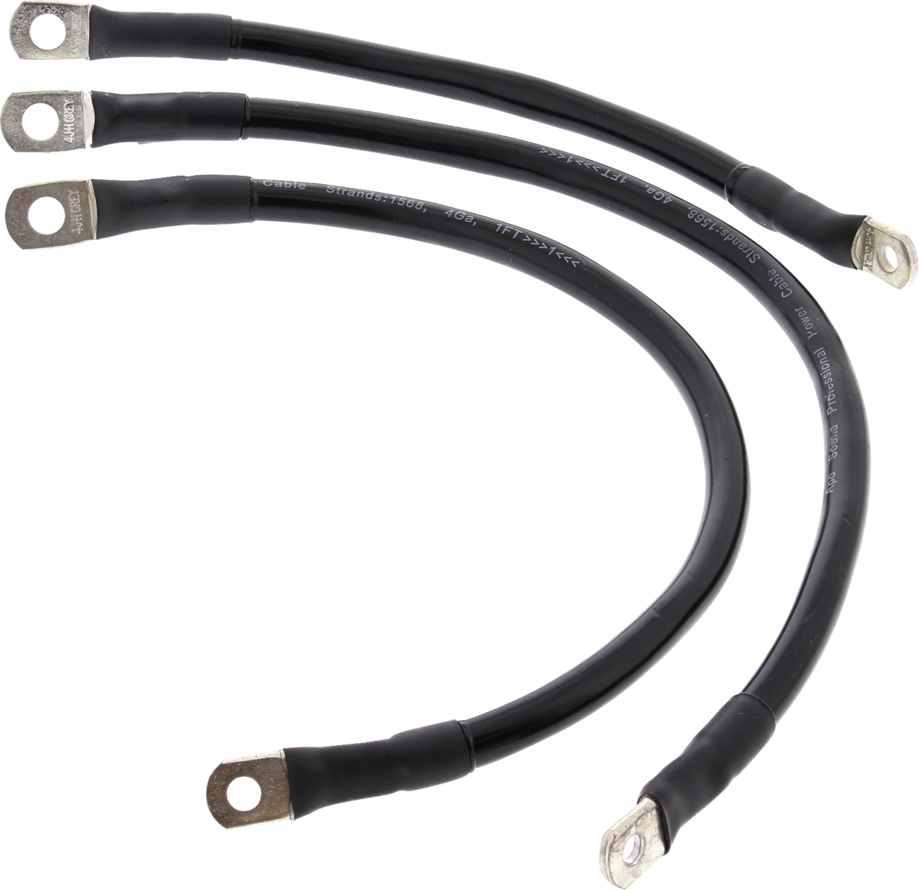 BATTERY CABLE KIT BLACK
