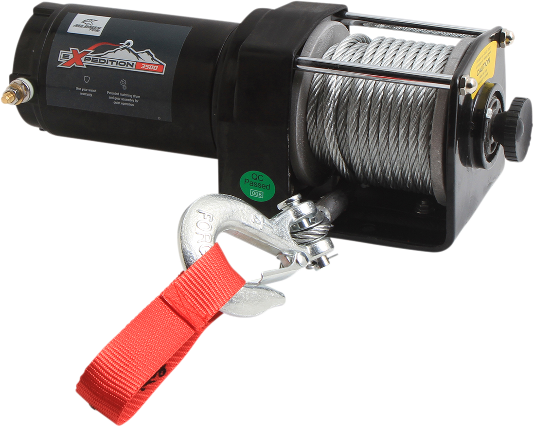 WINCH 3500LBS 2 BLT WIRE
