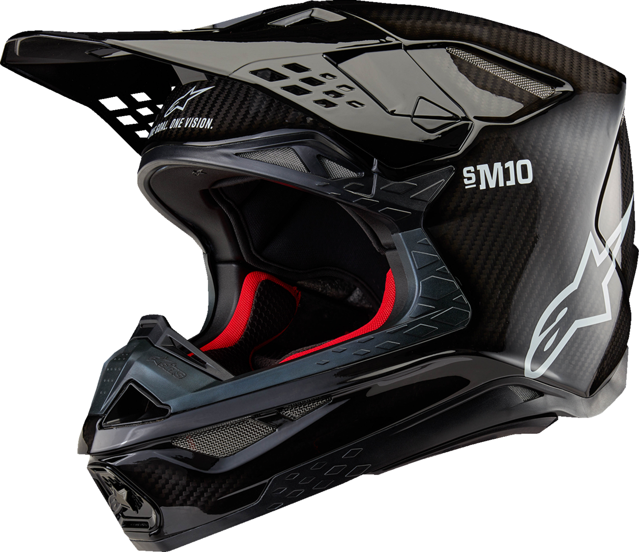 Supertech M10 Helmet - Solid - MIPS® - Gloss Black Carbon - Medium