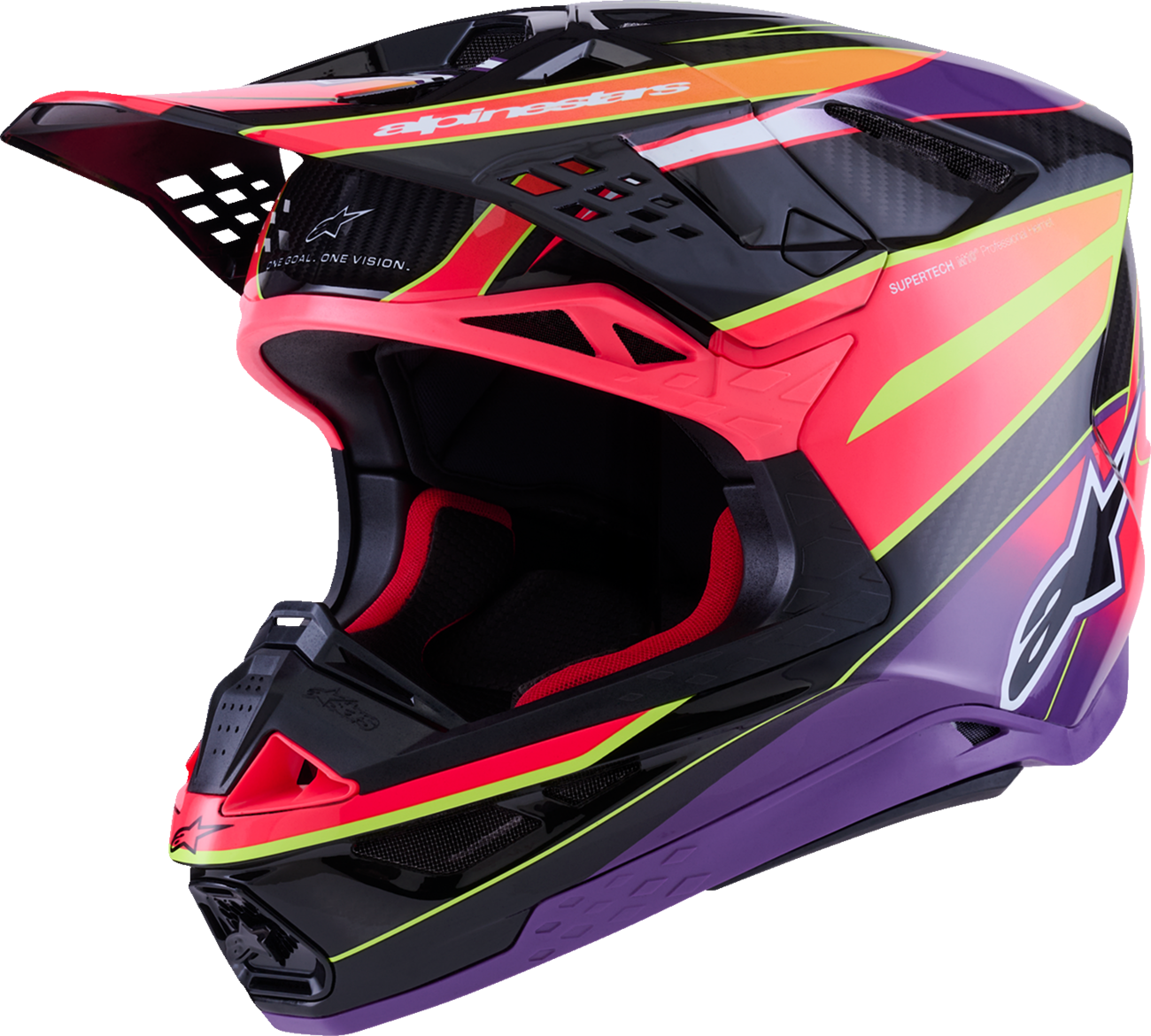 Supertech M10 Helmet - MIPS® - Era - Gloss Pink/Violet/Yellow Fluo - Small