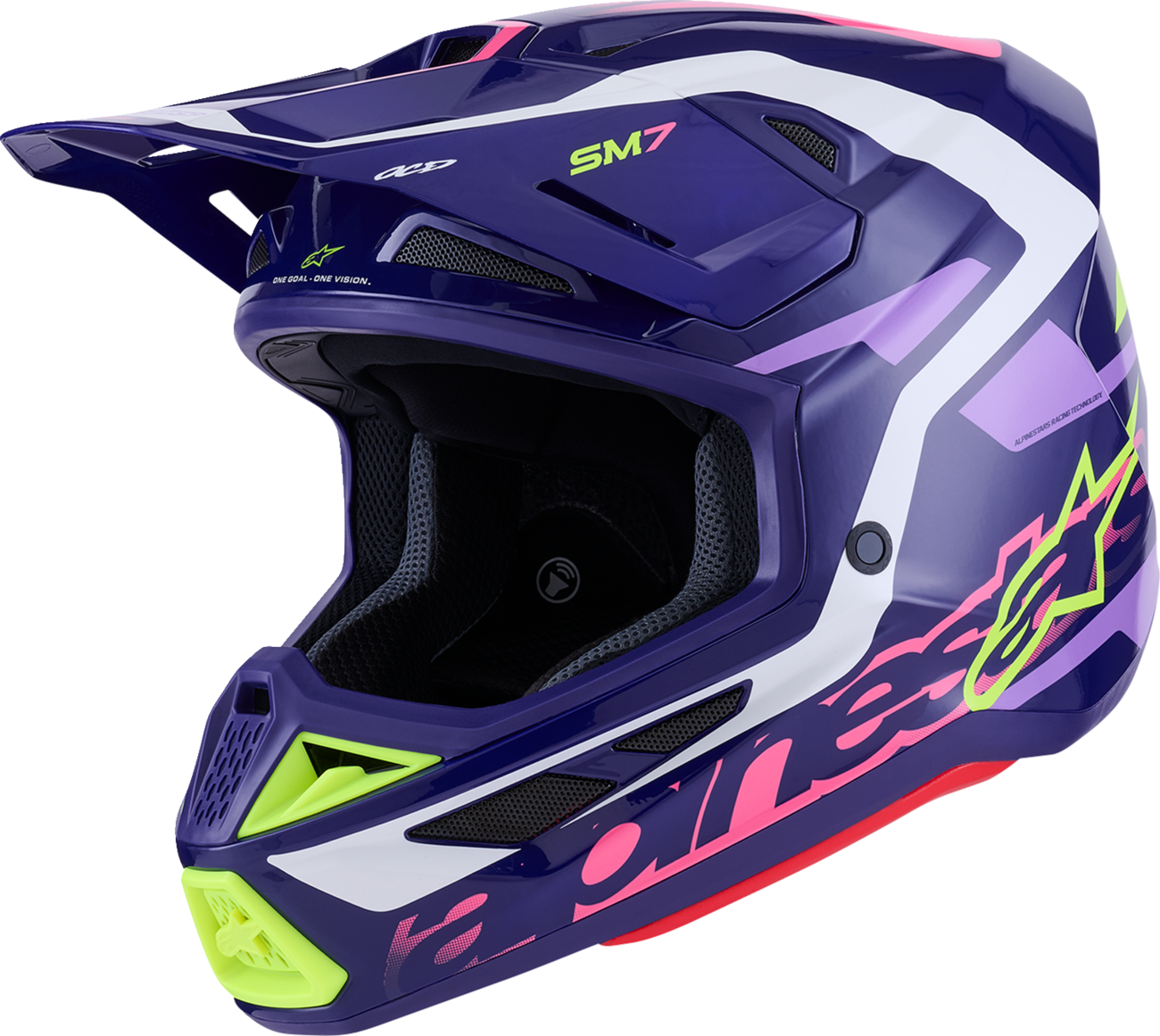 SM7 Helmet - Deed - Gloss Purple/Pink - XS