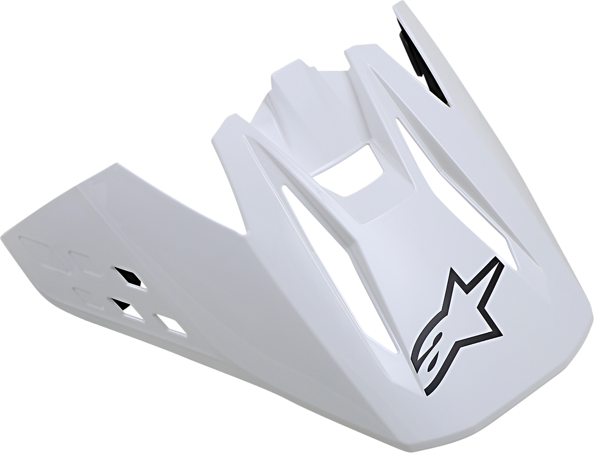 SM5 Visor - Solid - Gloss White