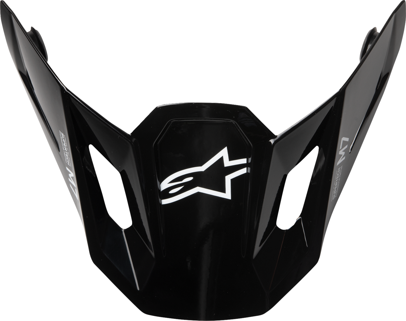 SM7 Visor - Solid - ECE 22.06 - Gloss Black