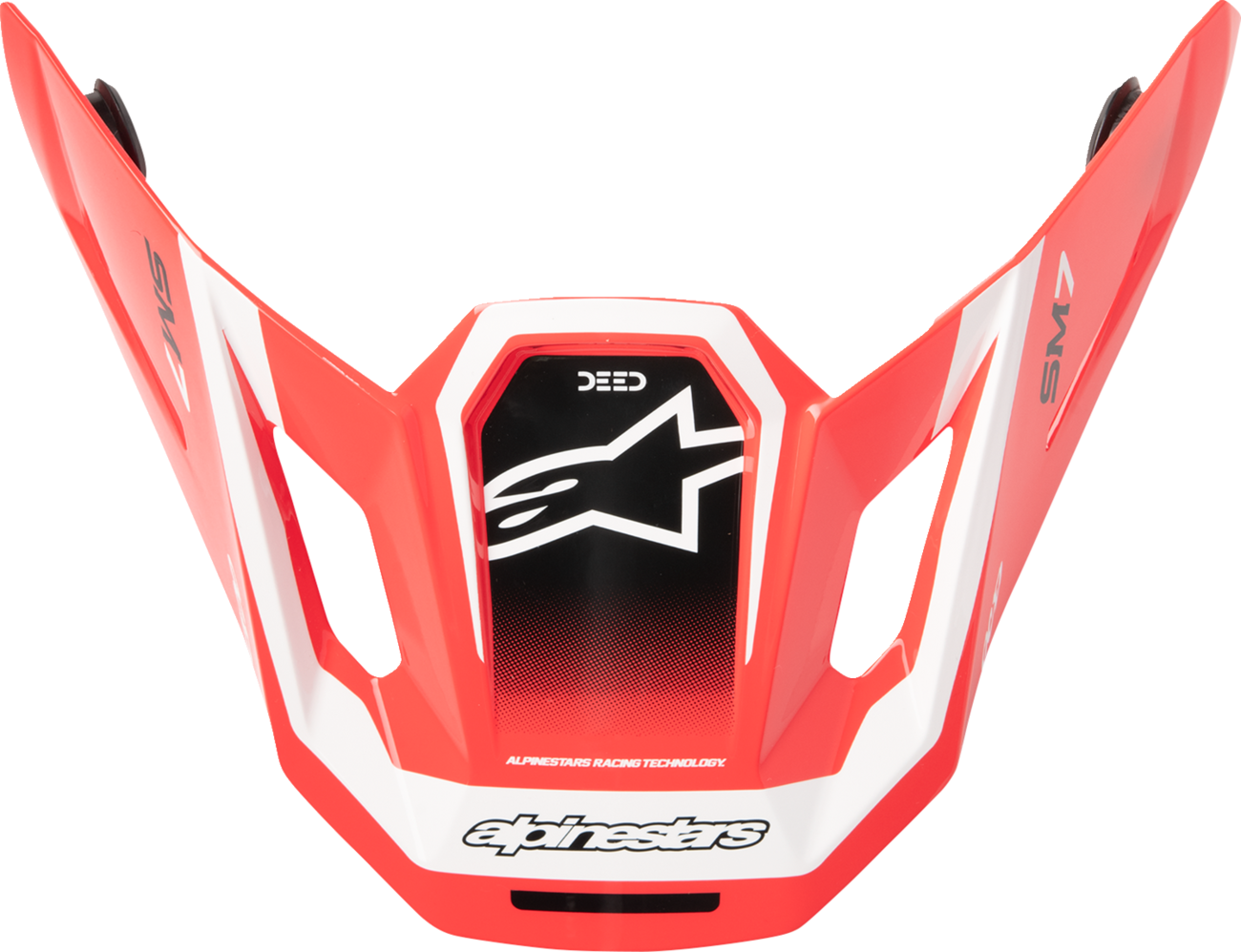 SM7 Visor - Deed - ECE 22.06 - Red/Black/White