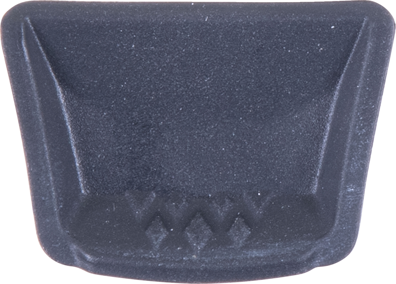 Supertech R10 Chin Vent Plug - Rubber - Black