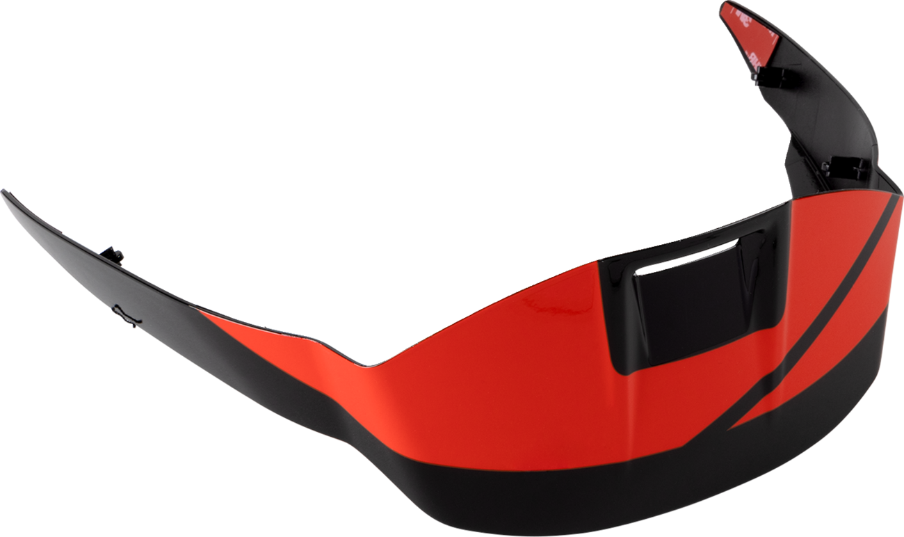 Supertech R10 Spoiler - Standard - Element - Black/Carbon/White/Red