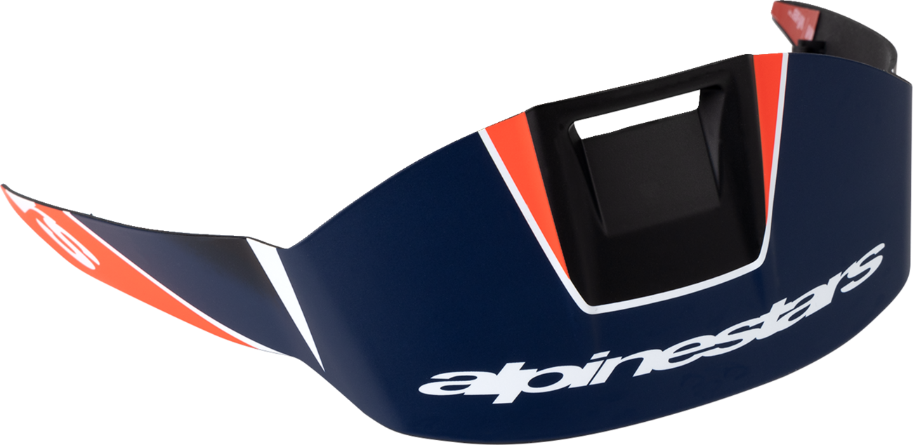 Supertech R10 Spoiler - Standard - Team - Matte Black/Carbon Red Fluo/Blue