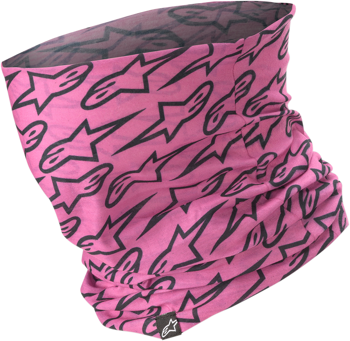 Neck Tube - Astars - Fuchsia/Black
