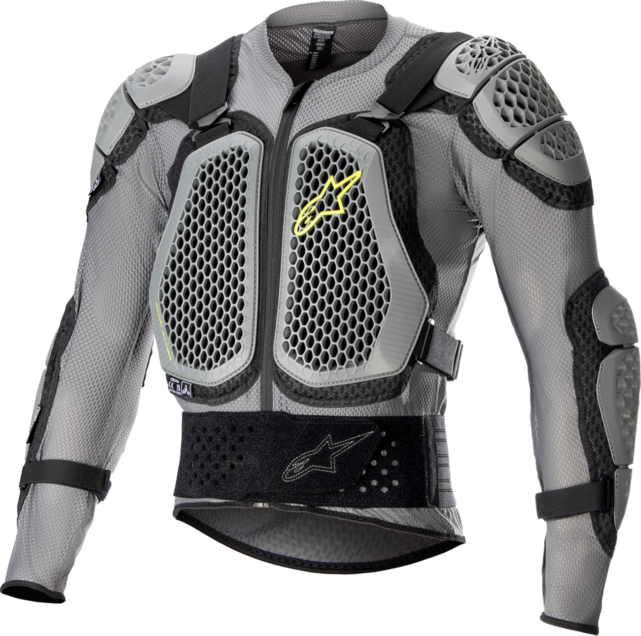 Bionic Action v2 Protection Jacket - Gray/Black/Yellow - 2XL