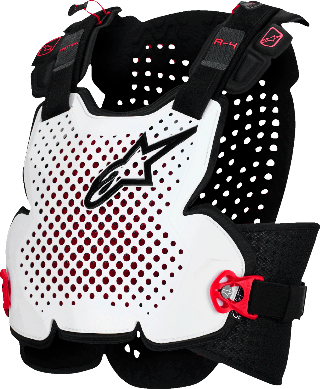 A-4 Plasma Roost Guard - Black/Red/White - XL/2XL
