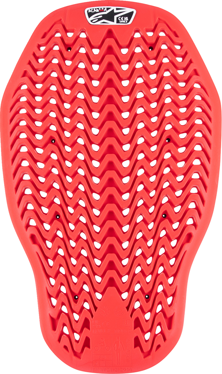 Nucleon Plasma Back Protector Insert - Red/Black - Large