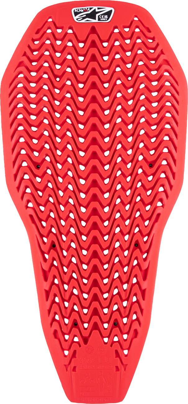 Nucleon Plasma Full Back Insert - Red/Black - Medium