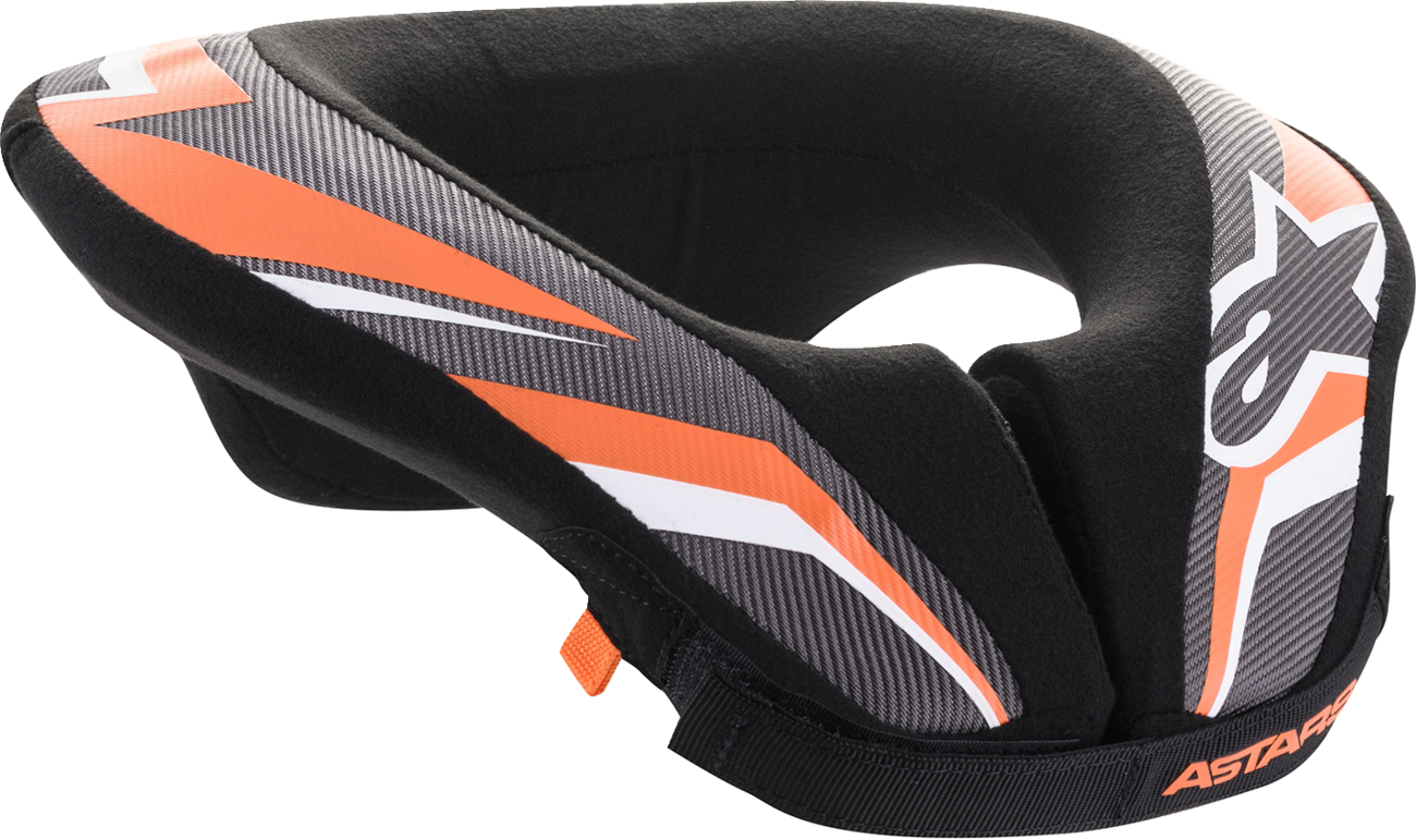 Youth Sequence Neck Roll - Black/Anthracite/Orange - L/XL