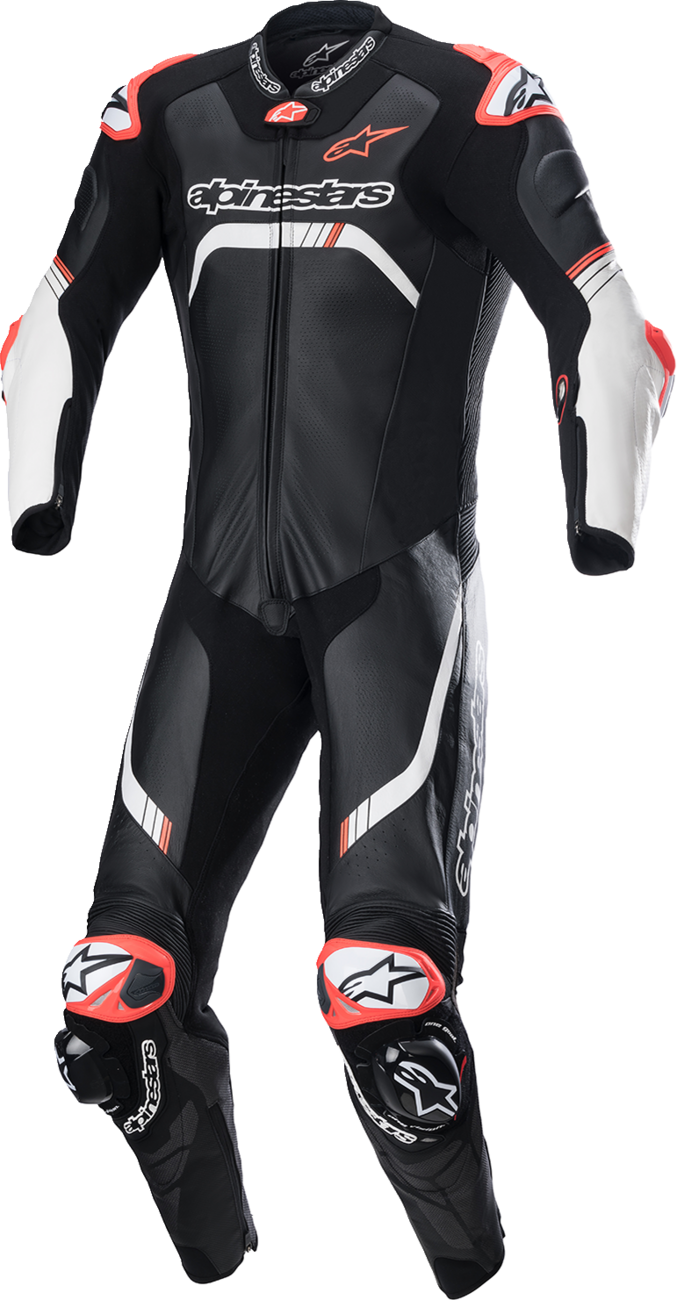 GP Tech v4 Leather Suit - Black/White - US 40 / EU 50
