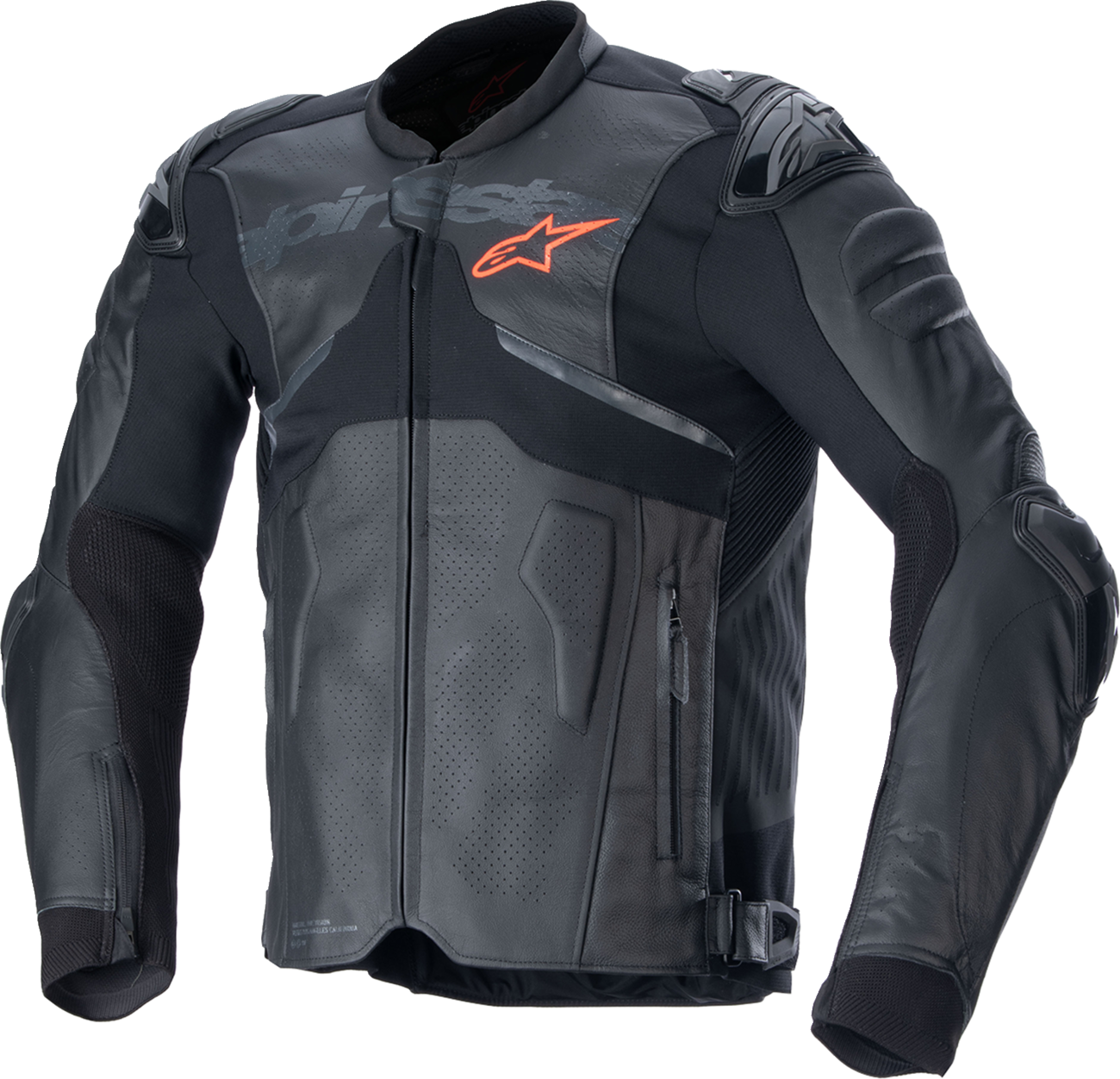 Atem v5 Leather Jacket - Black - US 50 / EU 60