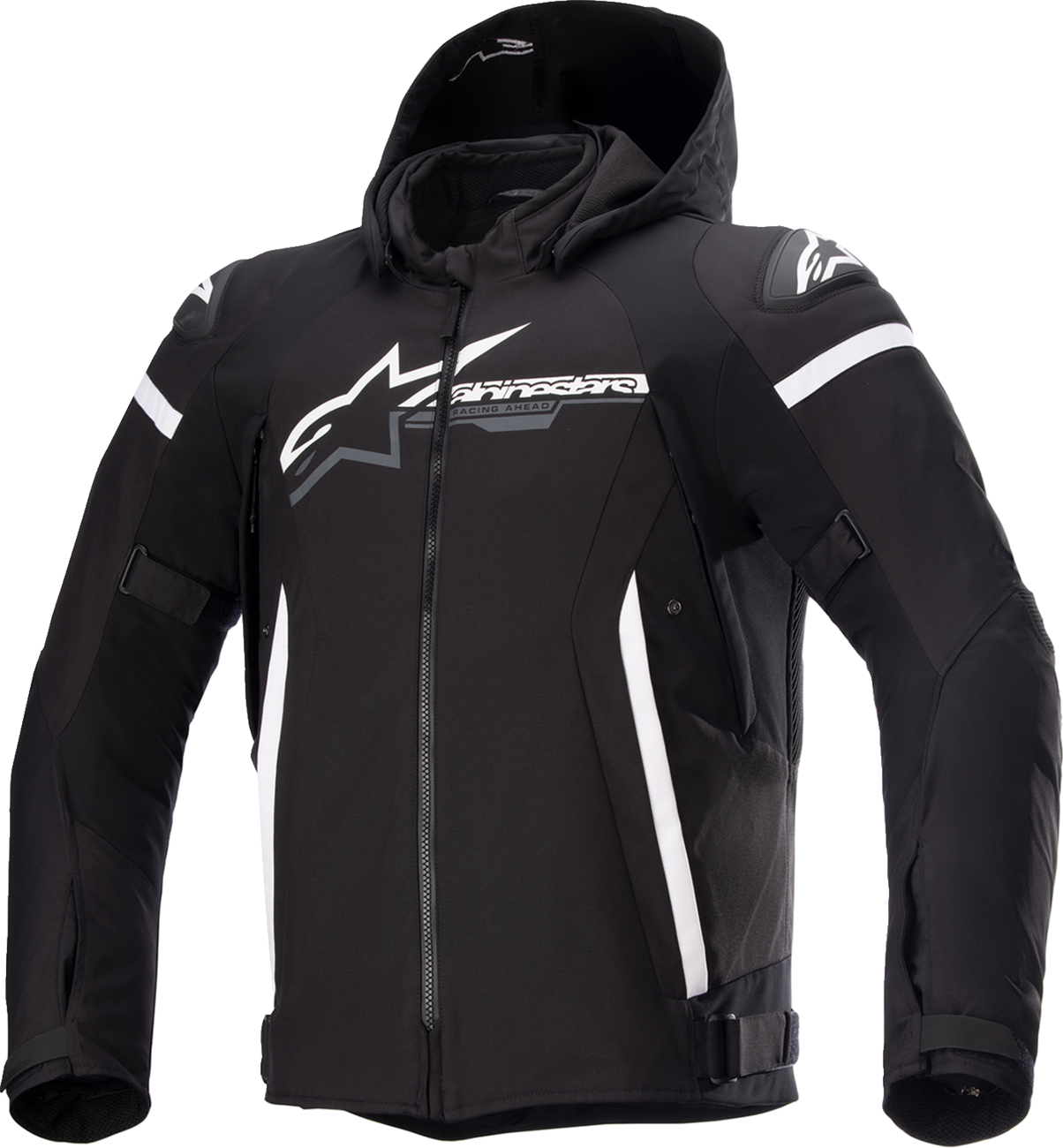 Zaca Waterproof Jacket - Black/White - Medium