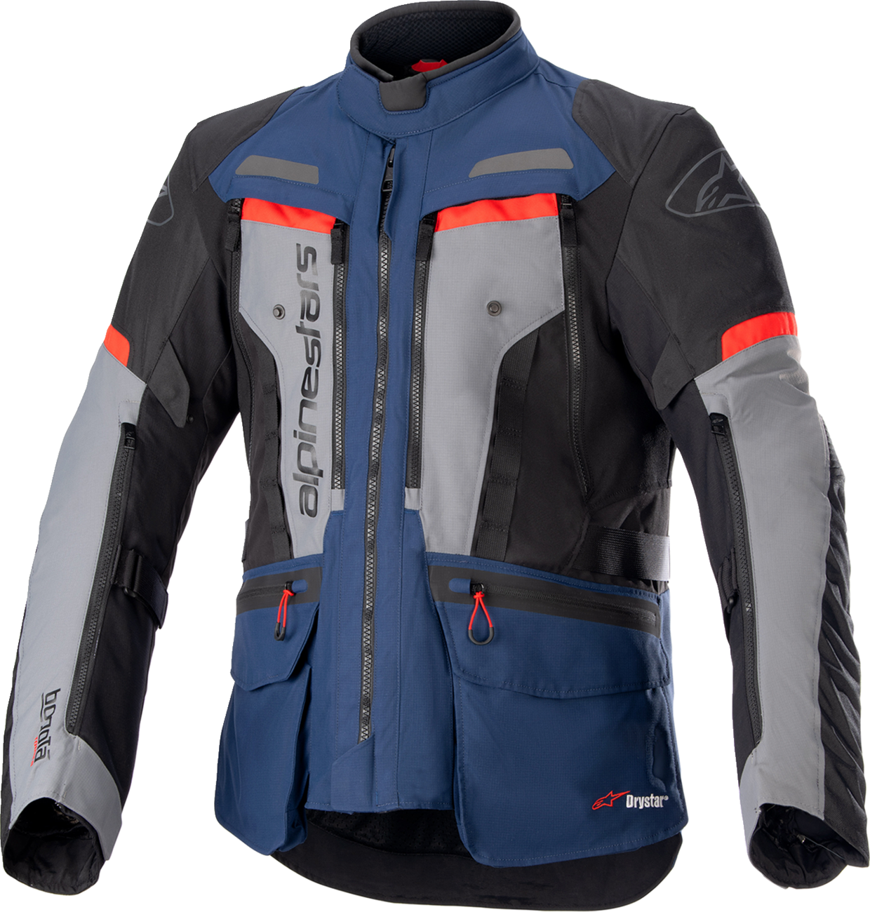 Bogota Pro Drystar® Jacket - Dark Blue/Black/Bright Red - Large