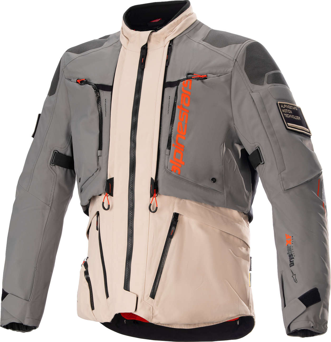 AMT-10R Drystar® XF Jacket - Fur Gray/Pale Brown/Spicy Orange - Medium