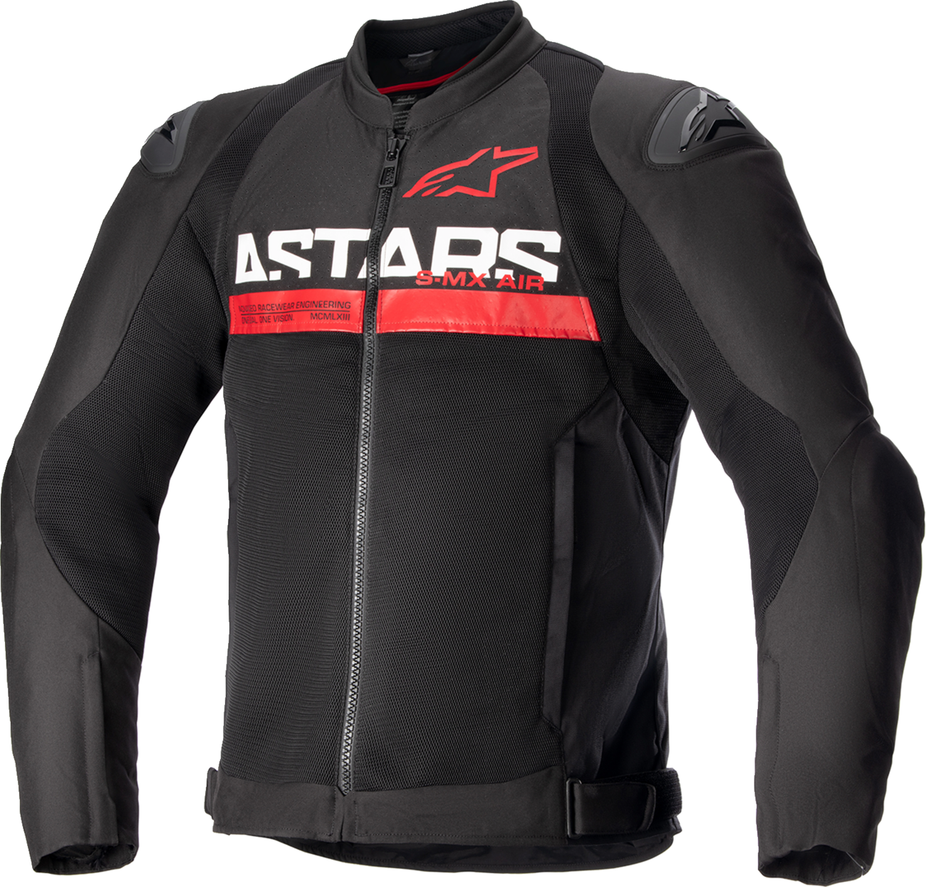 SMX Air Jacket - Black/Bright Red - 3XL