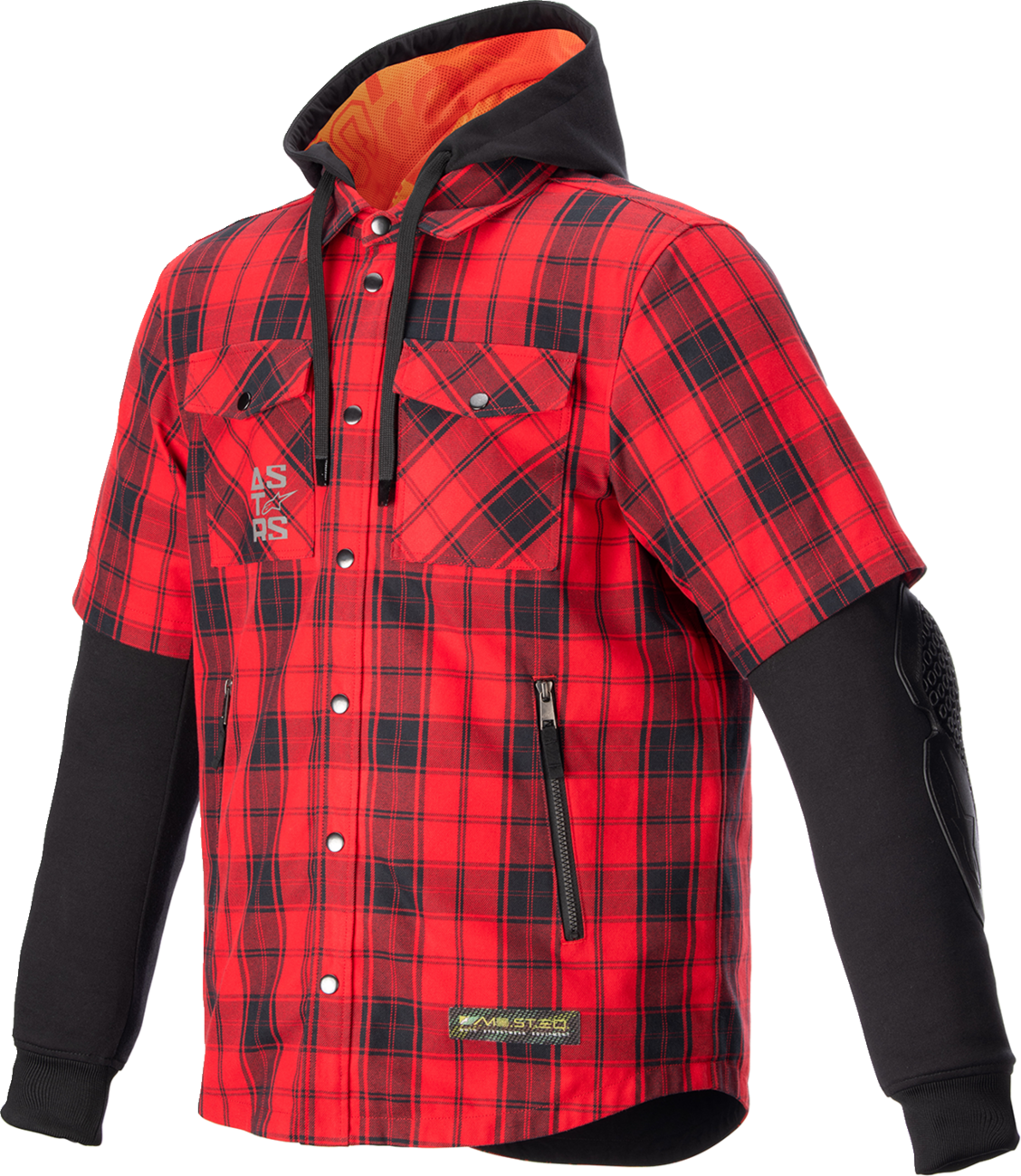 MO.ST.EQ Tartan Jacket - Red/Black - 3XL
