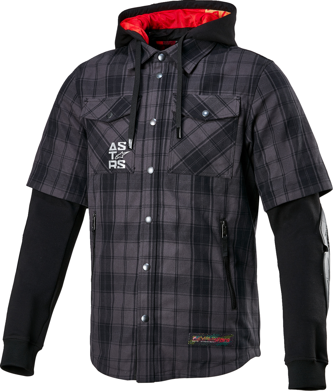 MO.ST.EQ Tartan Jacket - Gray/Black - Medium