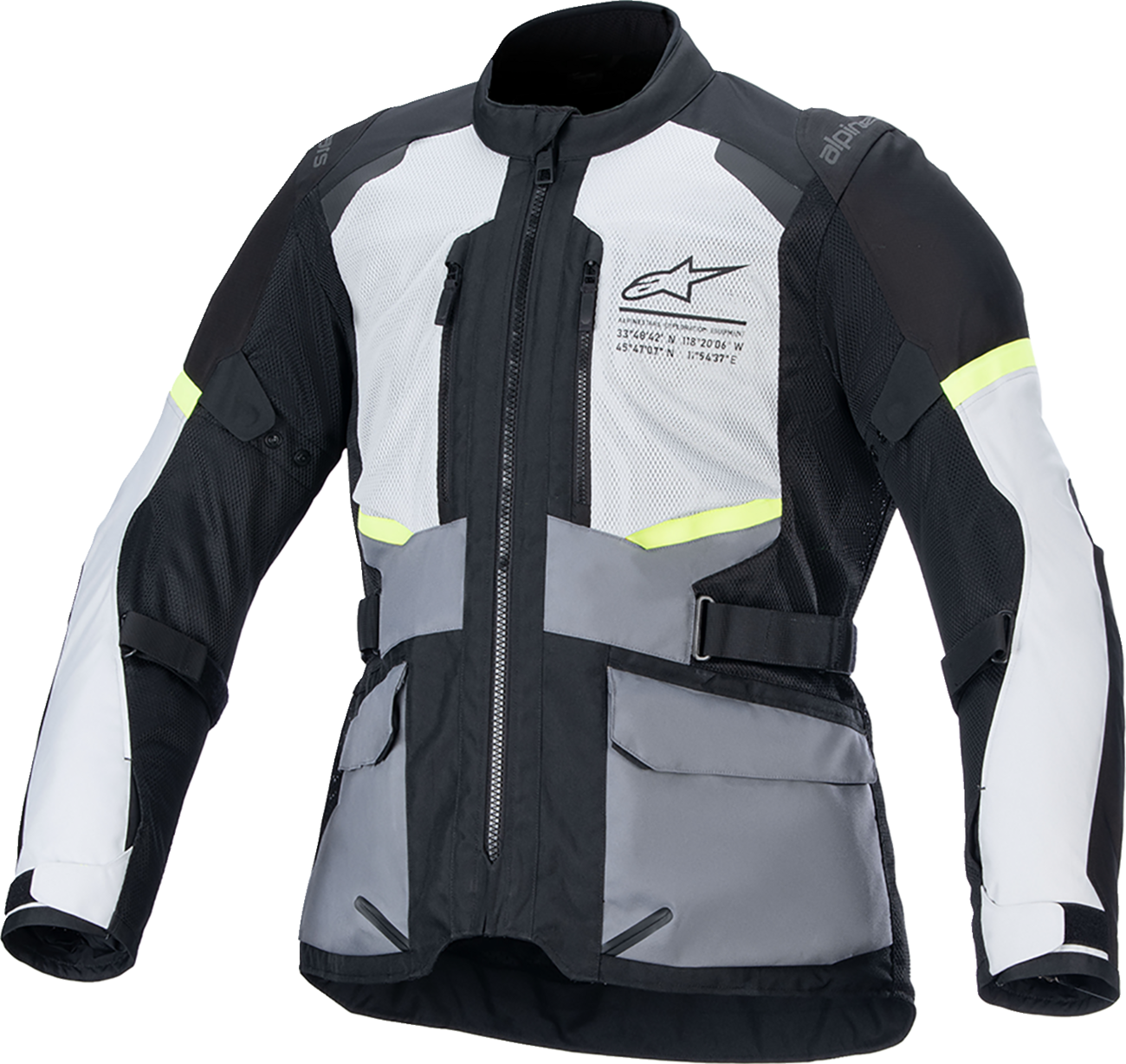 Andes Air Drystar® Jacket - Ice Gray/Dark Gray/Black - Medium