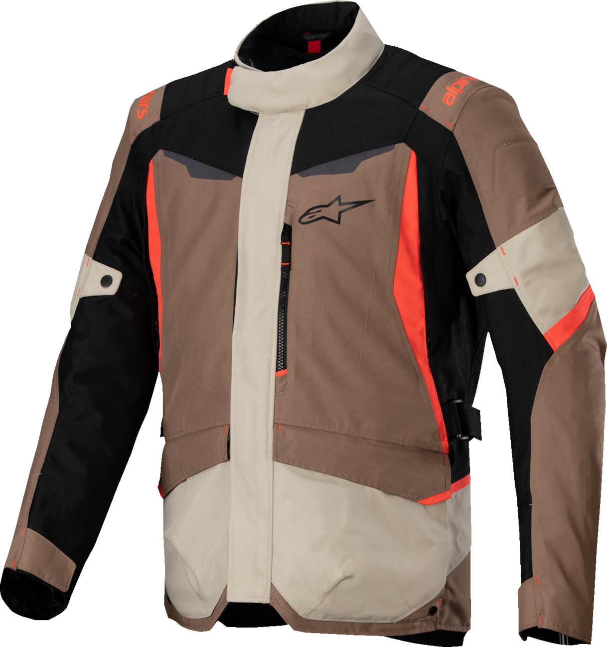 ST-1 WP Jacket - Dark Khaki/Sand/Black/Red Fluo - 2XL