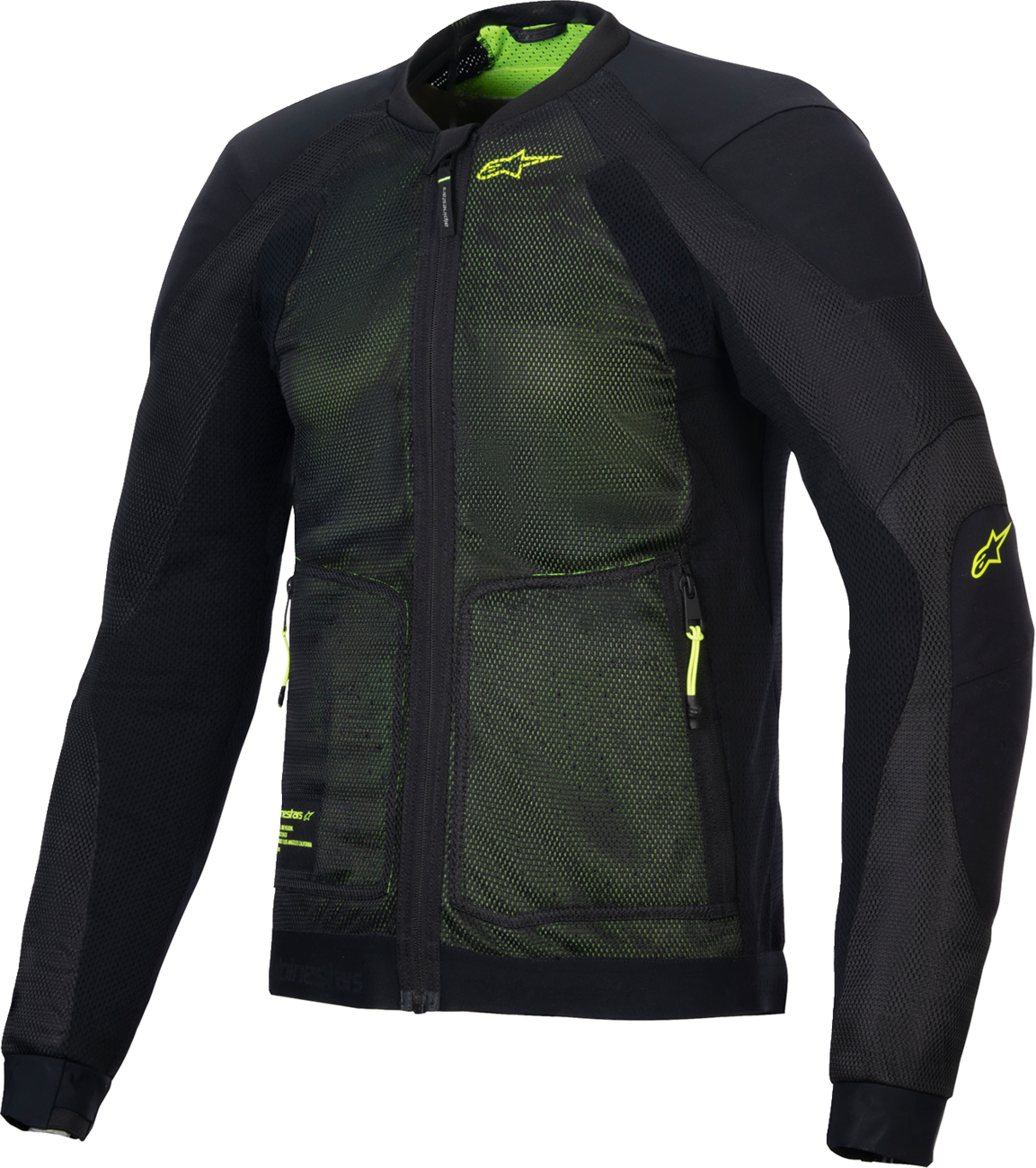 Troop-Air Jacket - Black/Fluo Yellow - 4XL