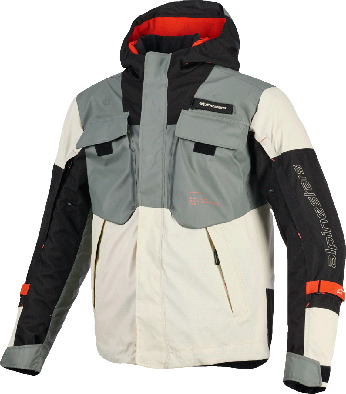 Mospher Waterproof Jacket - Fur Gray/Black/Ice Gray - Small