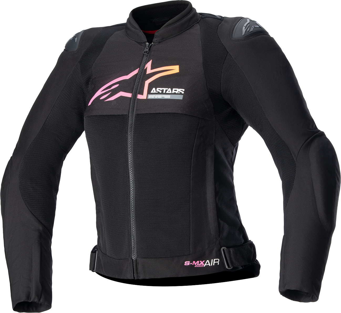 Stella SMX Air Jacket - Black/Yellow/Pink - Small