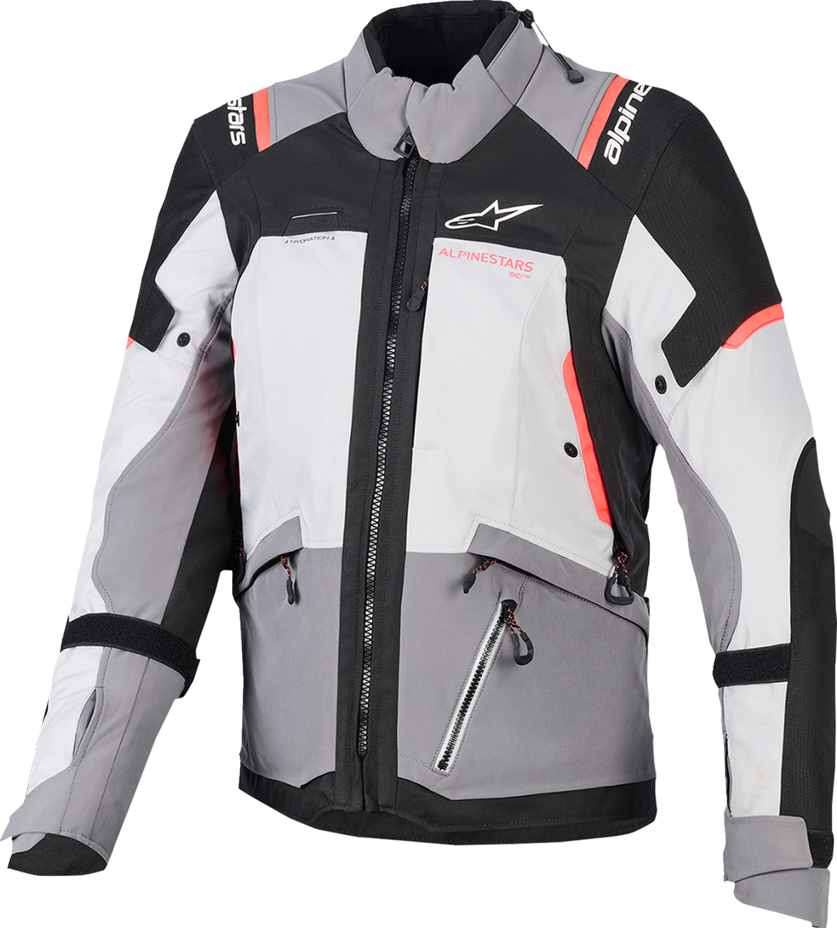 Stella Andes v4 Drystar® Jacket - Dark Gray/Ice Gray/Black/Coral - Small