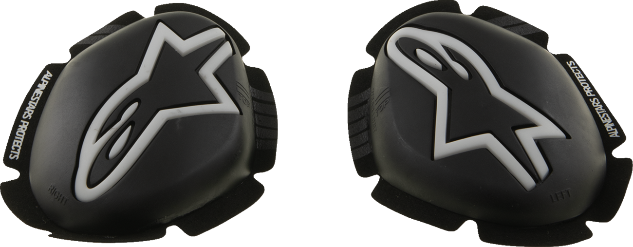 GP Plus Knee Sliders - Black/White