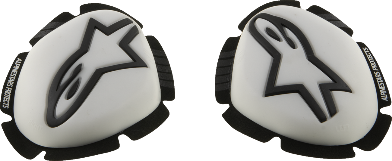 GP Plus Knee Sliders - White/Black