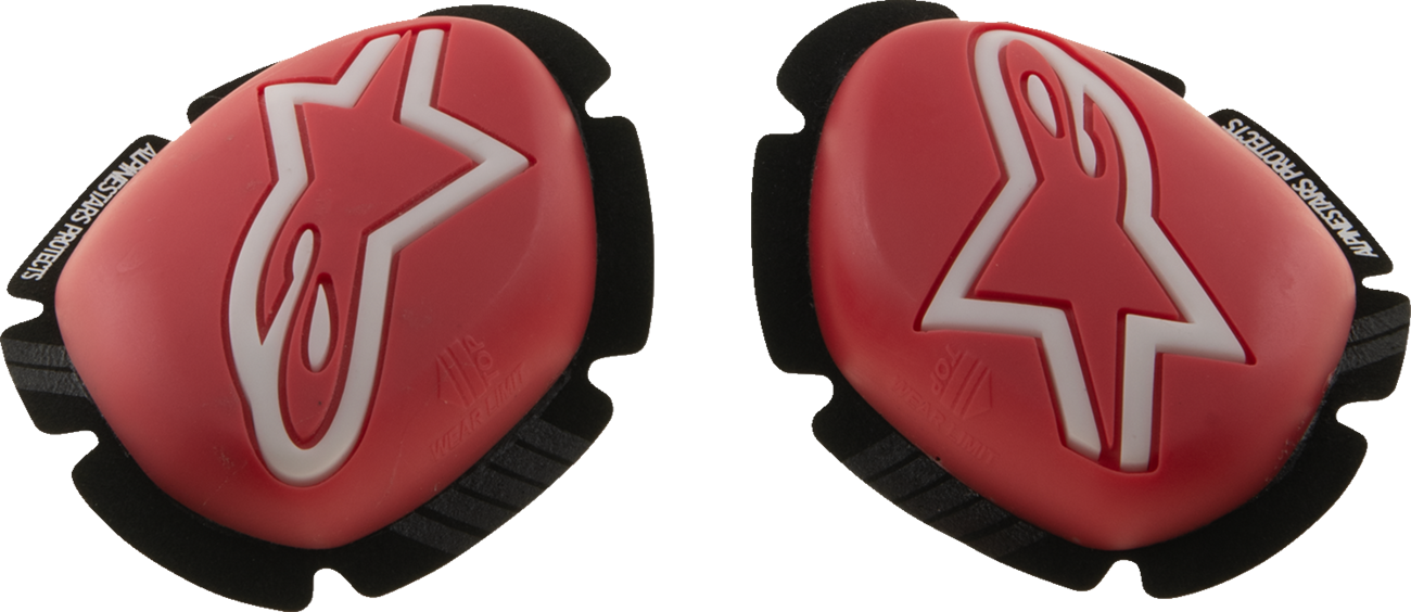 GP Plus Knee Sliders - Red/White