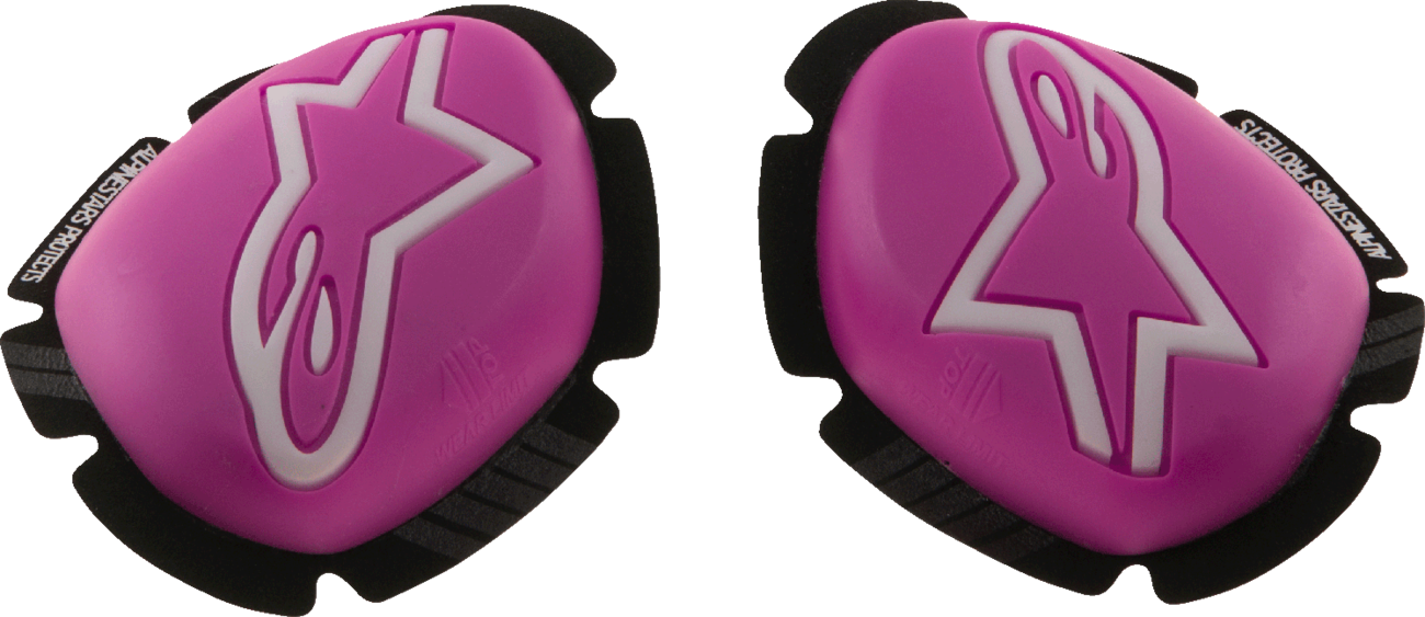 GP Plus Knee Sliders - Pink Fluo/White