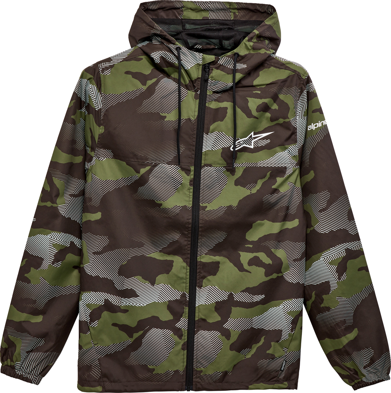Treq Windbreaker Jacket - Camo - Medium