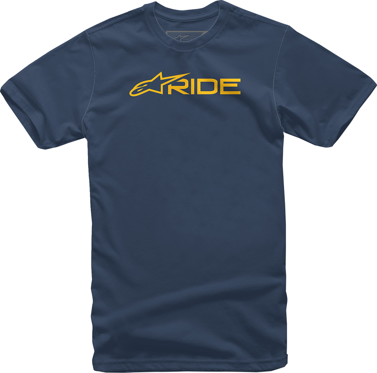 Ride 3.0 T-Shirt - Navy/Gold - Large