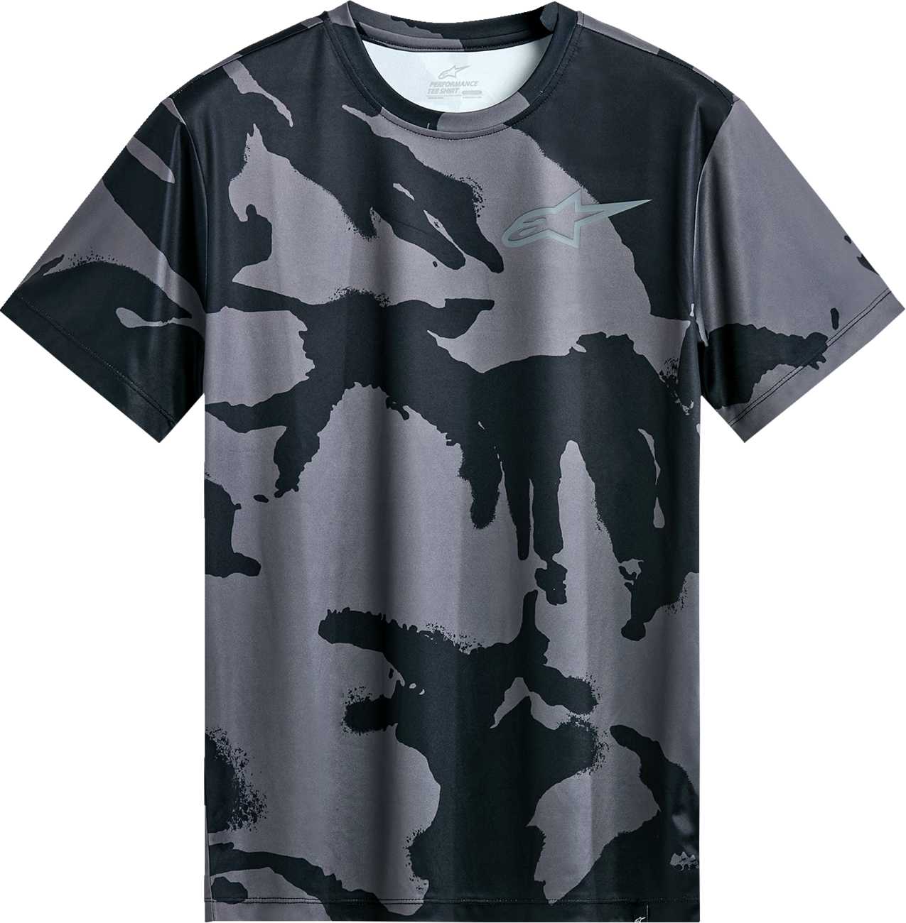 Camo Performance T-Shirt - Black/Camo - 2XL