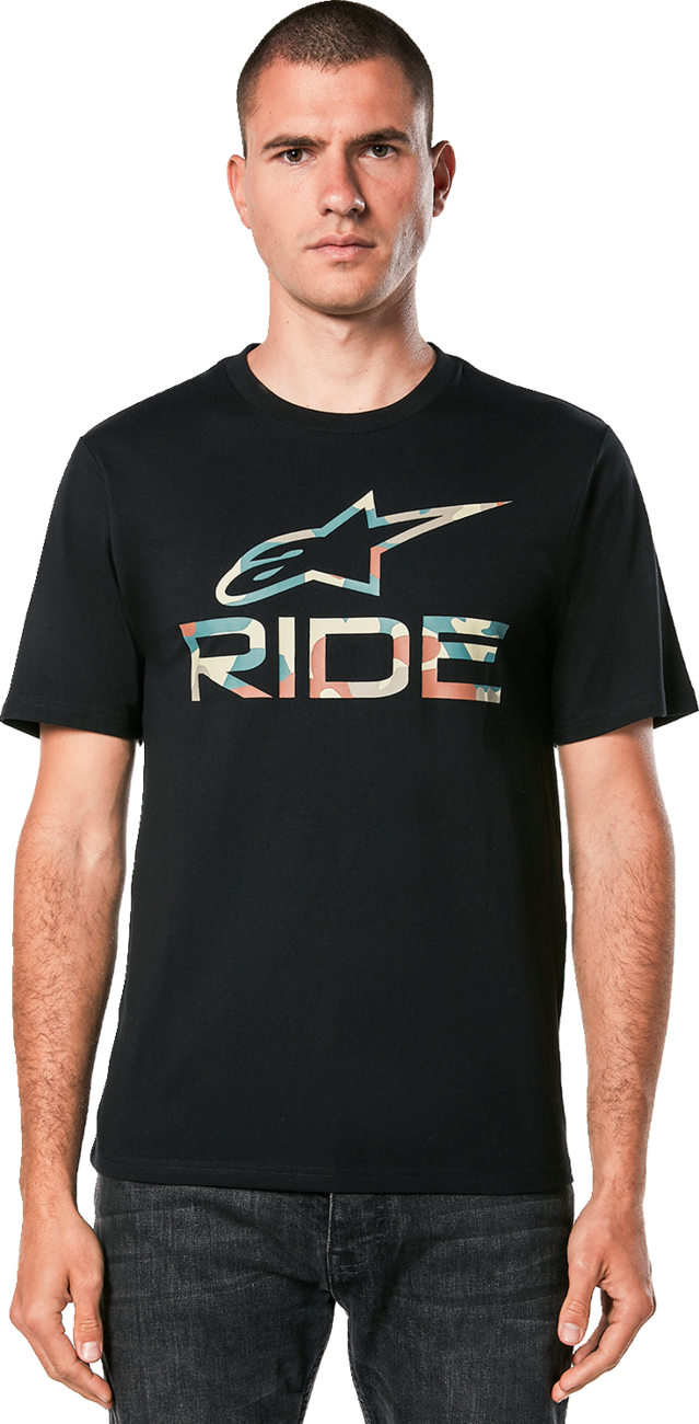 Ride 4.0 CSF T-Shirt - Camo Black - Medium