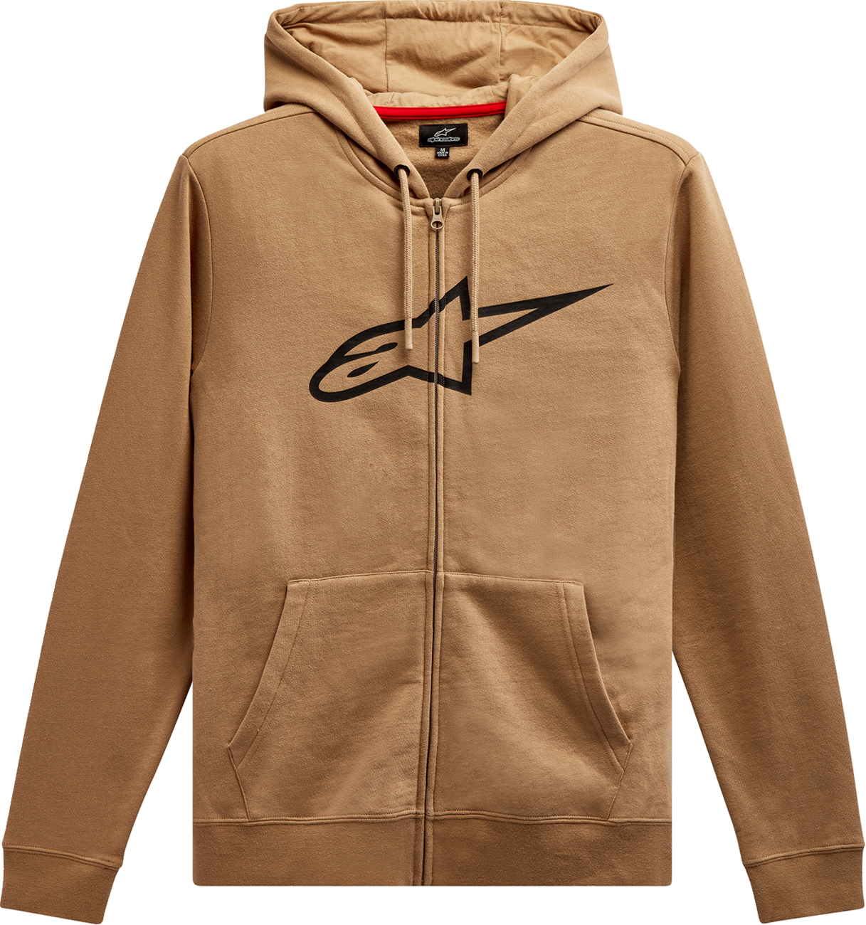 Ageless II Zip Hoodie - Sand/Black - 2XL