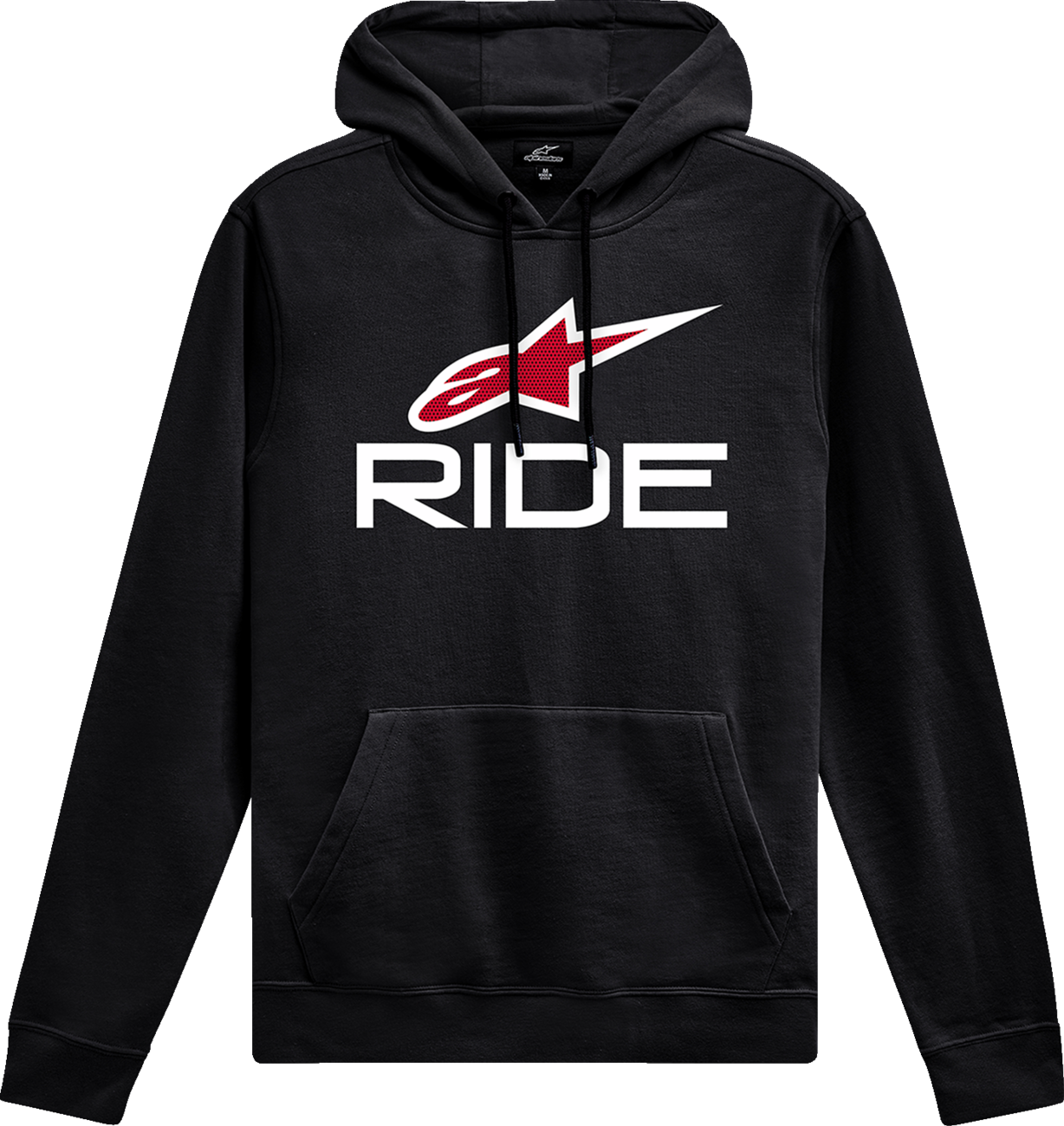 Ride 4.0 Pullover Hoodie - Black/Red/White - 2XL