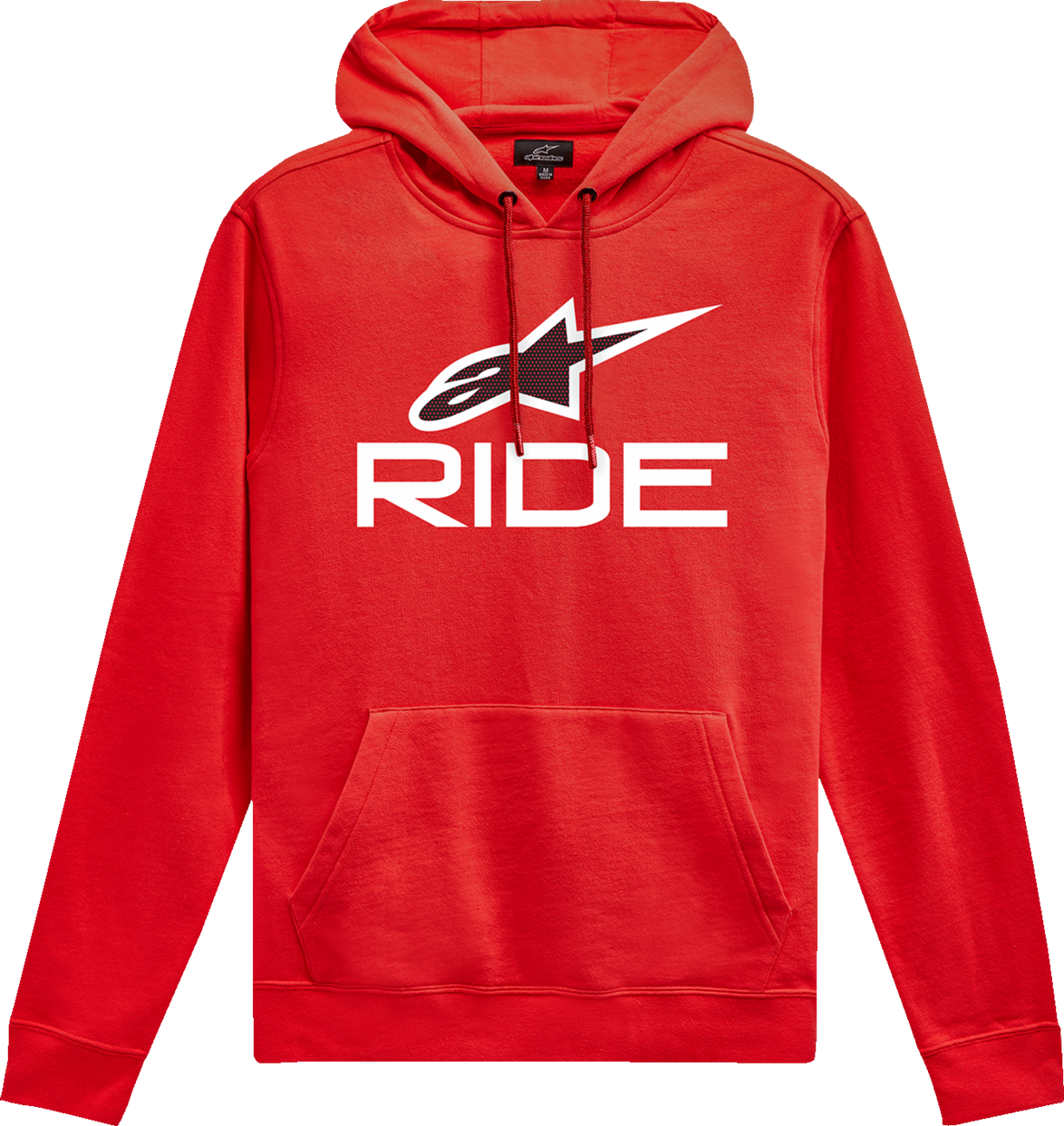 Ride 4.0 Pullover Hoodie - Red/White/Black - Large
