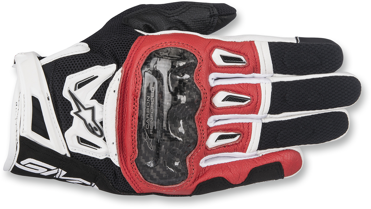 SMX-2 Air Carbon V2 Gloves - Black/Red/White - XL