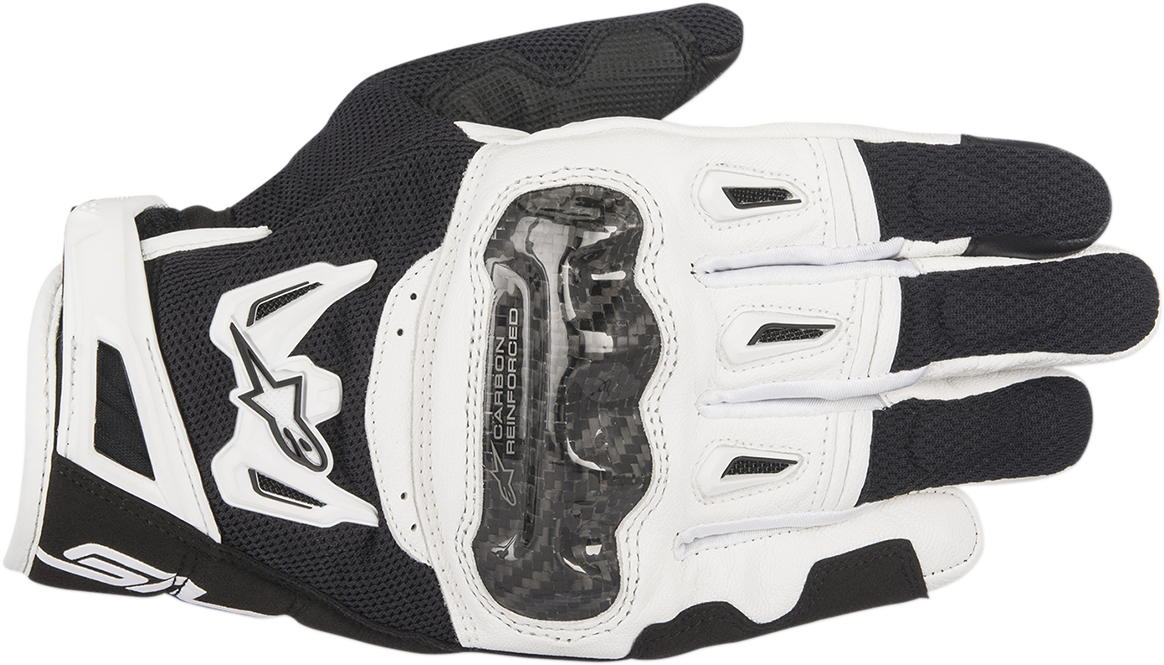 SMX-2 Air Carbon V2 Gloves - Black/White - Medium