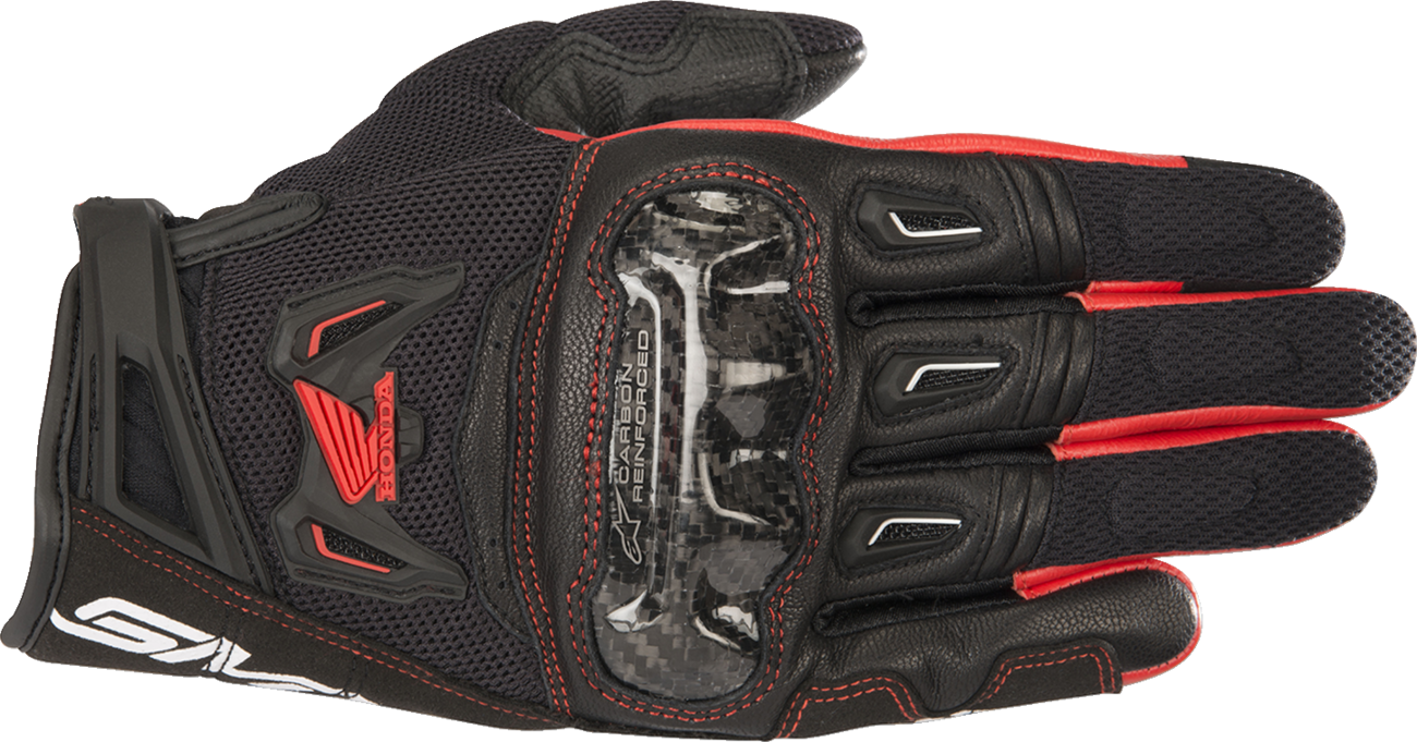 Honda SMX-2 Air Carbon V2 Gloves - Black/Red - XL