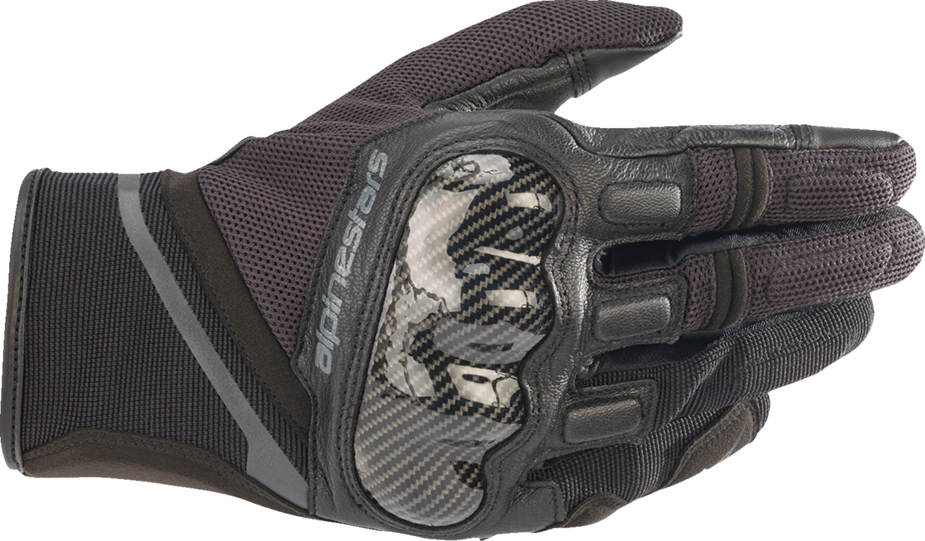 Chrome Gloves - Black/Tar Gray - Large