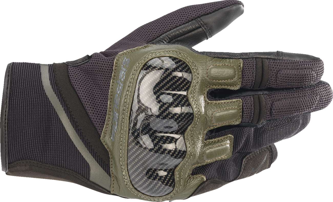 Chrome Gloves - Black/Forest - Large