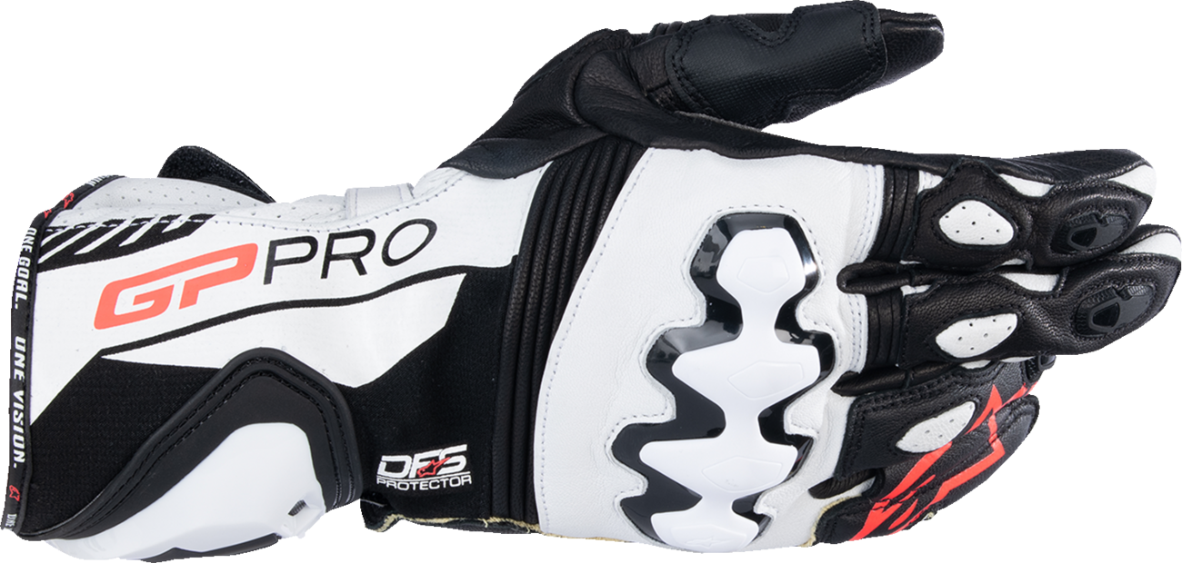 GP Pro R4 Gloves - Black/White - XL